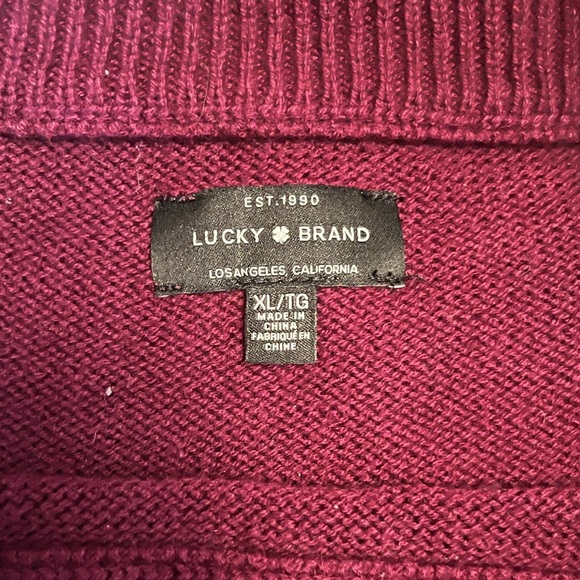 Lucky Brand wide neck sweater - Picture 4 of 4